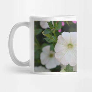 Real Beautiful Flowers outside Mug